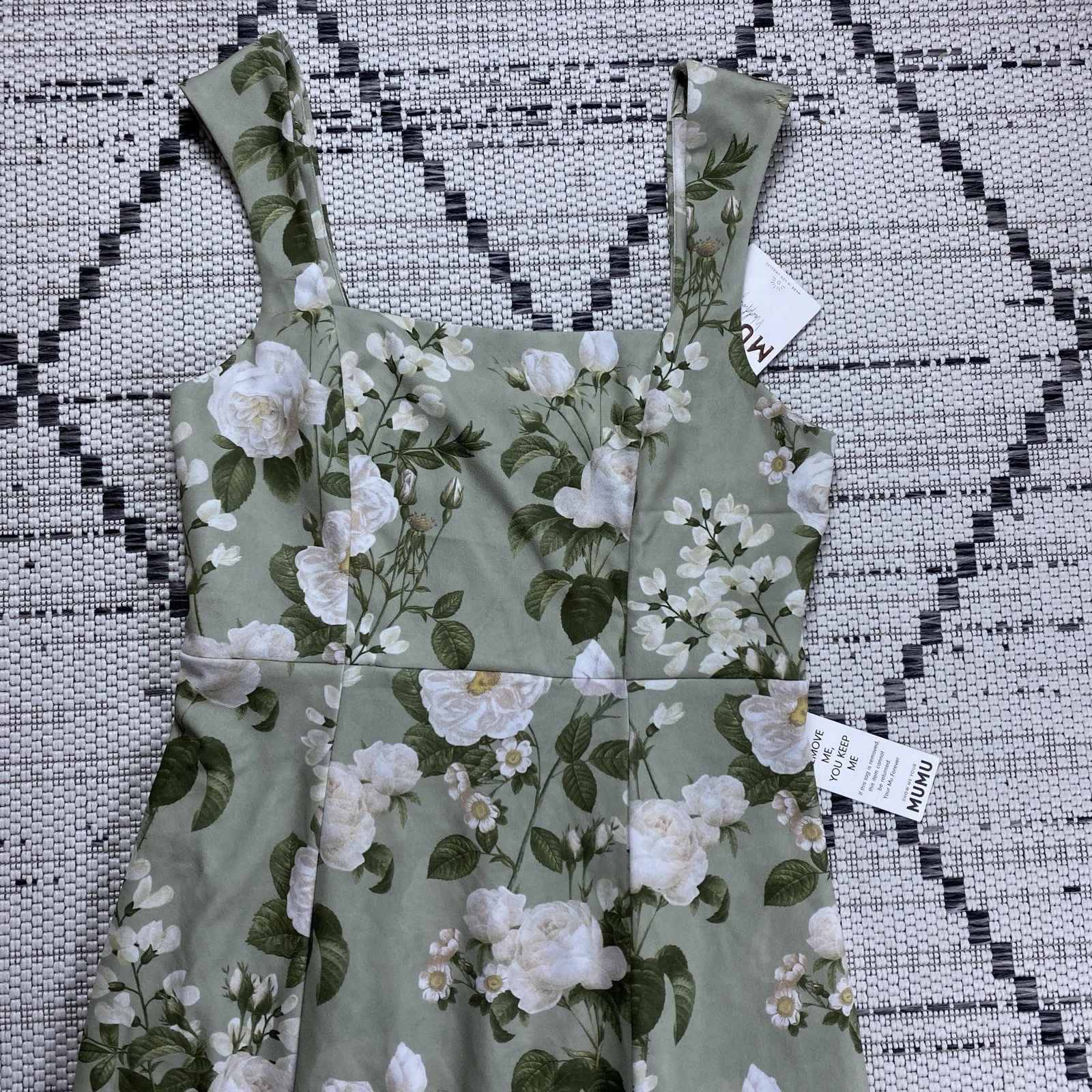 UNDERCOVER Show Me Your MUMU Vestito Donna Abito Parigi Giardino Segreto Elasticizzato Tg:L Nuovo con etichette