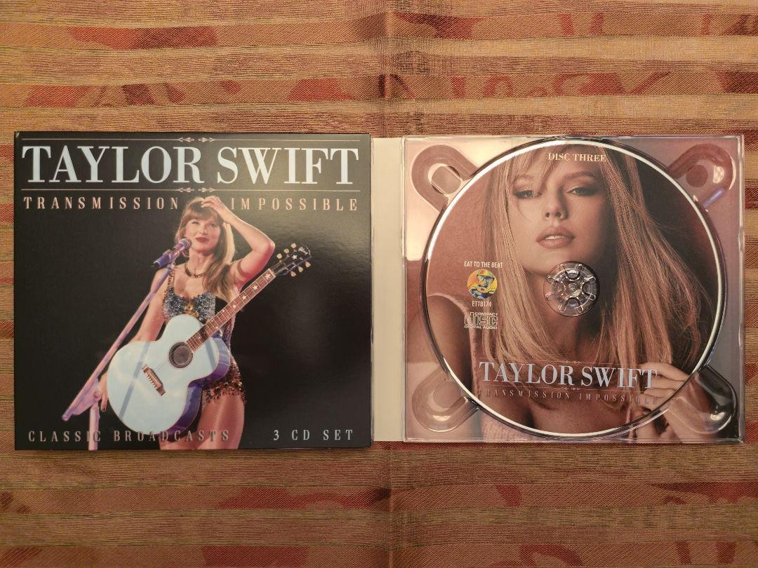 洋楽 Taylor Swift Transmission Impossible 3CD Taylor Swift - Transmission Impossible [3CD] Limited Compact