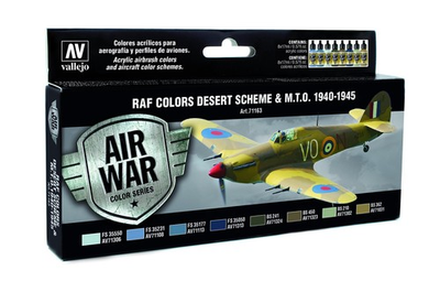 #ad RAF Desert Set Model Air Paint 17ml $43.72