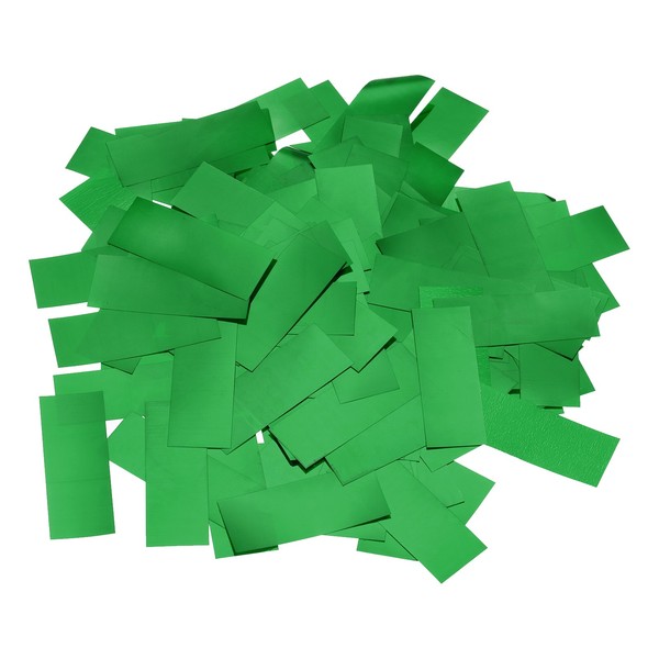"200G Konfetti Papier GrüNes Metallic-Konfetti Streusel 0,8\"X2\" Tischkonfetti"-image
