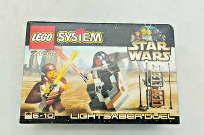 LEGO 7101 Lightsaber Duel NEW MISB SEALED Star Wars Retro Vintage 1999 RARE