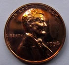 1956-p Brilliant Proof  Lincoln wheat cent