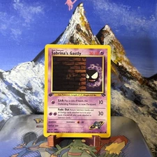 Sabrina's Gastly - 96/132 Pokemon Gym Challenge - 1st Edition LP