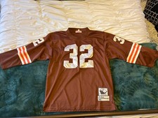 Mitchell & Ness Jim Brown Cleveland Browns 1964 NFL Throwback Jersey