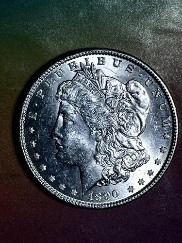 1890 P Morgan Dollar CH BU ++ NEAR GEM (R) ag clearance start $.99