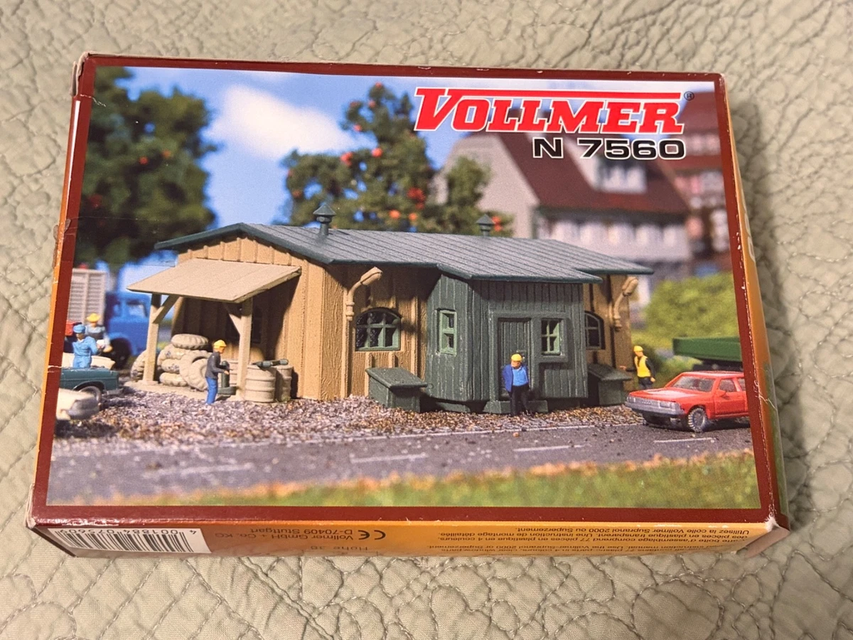 Vollmer N Scale Model Railroad Buildings, Tunnels & Bridges for