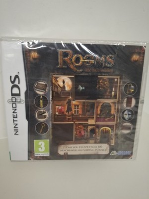 Neu Factory Sealed Rooms The Main Building Nintendo Ds Spiel Clean Seal