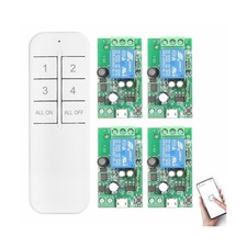 DieseRC 4x1 Channel WiFi Smart Switch with 1x Bluetooth Transmitter... Fast Ship