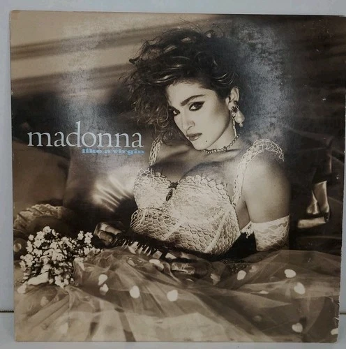 Vintage "Like a Virgin" by Madonna LP [U.S.A. - Sire Records 1984] Ungraded