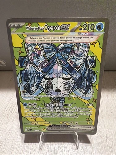 Wellspring Mask Ogerpon ex 152/131 Sv: Prismatic Evolutions Holo