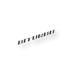 MERCEDES SLK SLC R172 Emblem am vorderen Kotflügel BITURBO MERCEDES SLK SLC R172 Emblem am vorderen Kotflügel BITURBO