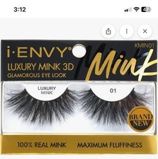 i•ENVY Miss Lash Luxury Mink 3D Strip Eyelashes Full Volume Tapered KMIN01 M362