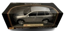 PORSCHE CAYENNE MAISTO 1/18 SILVER SPECIAL EDITION FACTORY PACKAGED NEW