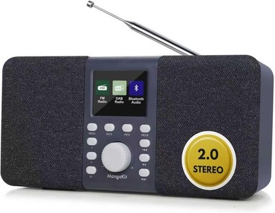 MD5 Stereo DAB Radio mit Bluetooth,DAB Plus Radios,Digitalradios,UKW