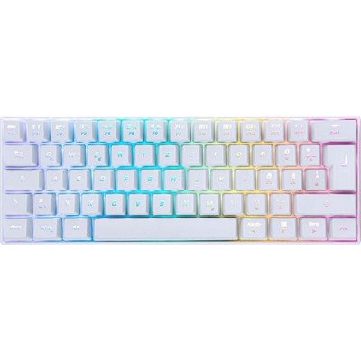 ISY IGK-5000-WT Mini Size Gaming Tastatur  Weiß Beleuchtet Keyboard