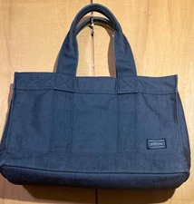 PORTER SMOKY TOTE BAG (S) Black, Excellent Condition Functional bag