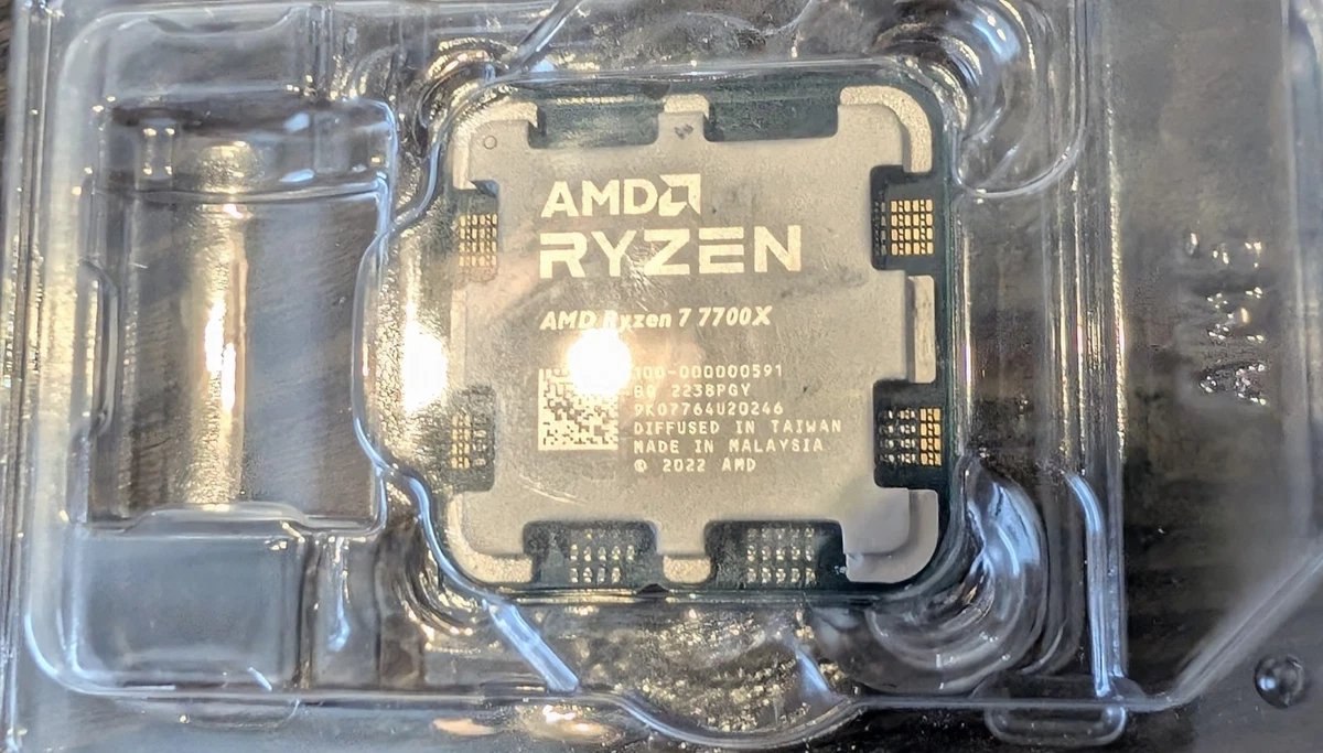 AMD Ryzen 7 7700x Processor (5.4 GHz, 8 Cores, LGA 1718/Socket AM5)
