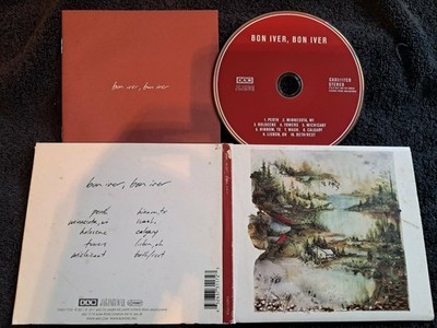 BON IVER bon iver s/t 10 track second cd 2011 Holocene Beth/rest etc