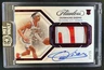 2022-23 Panini Flawless Ousmane Dieng Horizontal Patch Auto Ruby RC #/15 Thunder