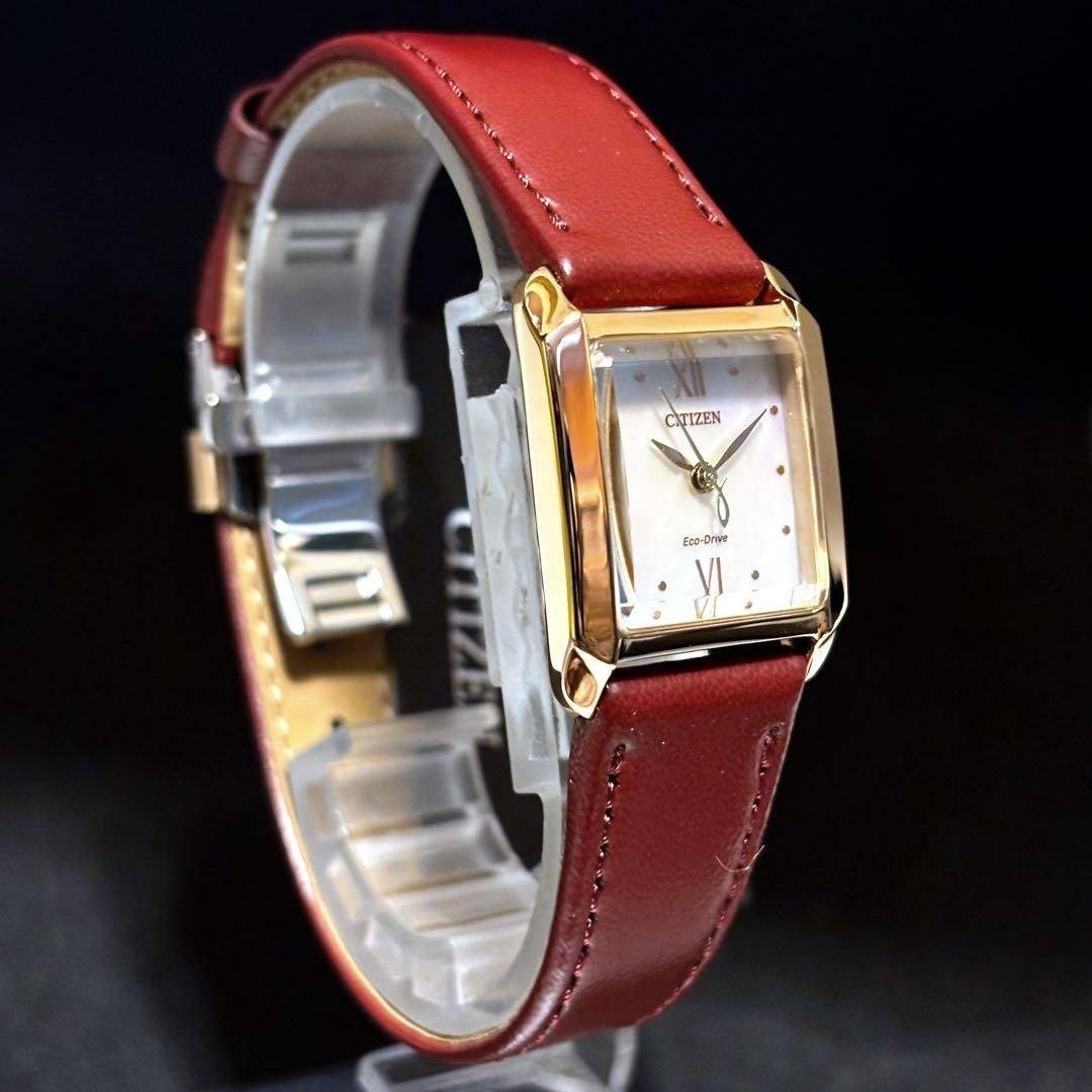CITIZEN Citizen Ladies wristwatch Female Fashion Square Elegant image 6