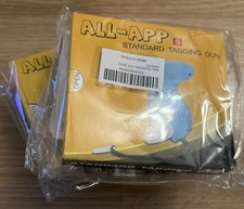 All-App Fine Tagging Gun LOT of 2 Quick Sewing Stitch Hemming Clothes Fixer