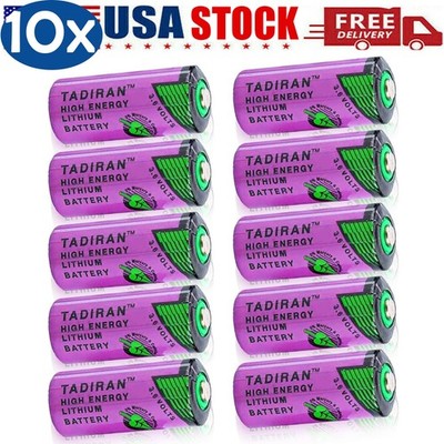   10X TL-5955 2/3AA 3.6V Battery for Tadiran TL-4955 3.6V SL-761 ER14335 PLC CNC