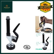 Commercial Kitchen Pre-Rinse Spray Head Faucet Valve Chrome Finish 22" Height