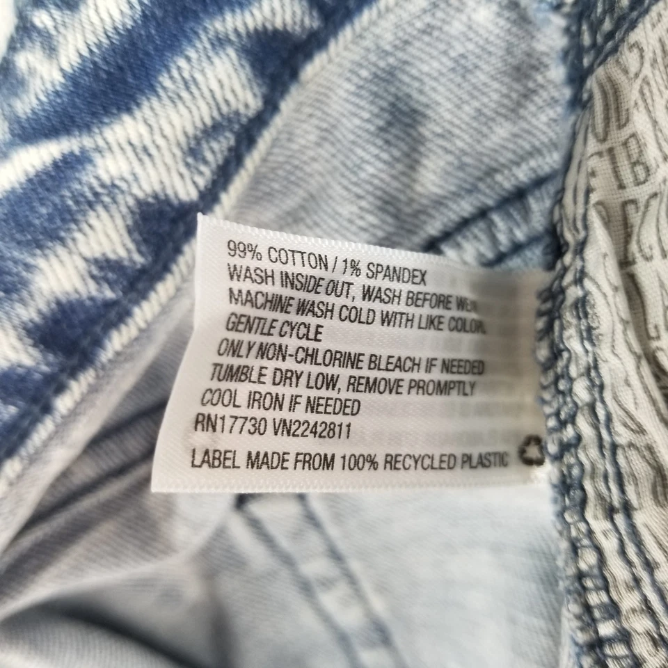 Wild Fable Jeans Women's Sz 18 VTG Light Wash 98% Cotton Normcore Stylish Trendy - Image 4 of 4