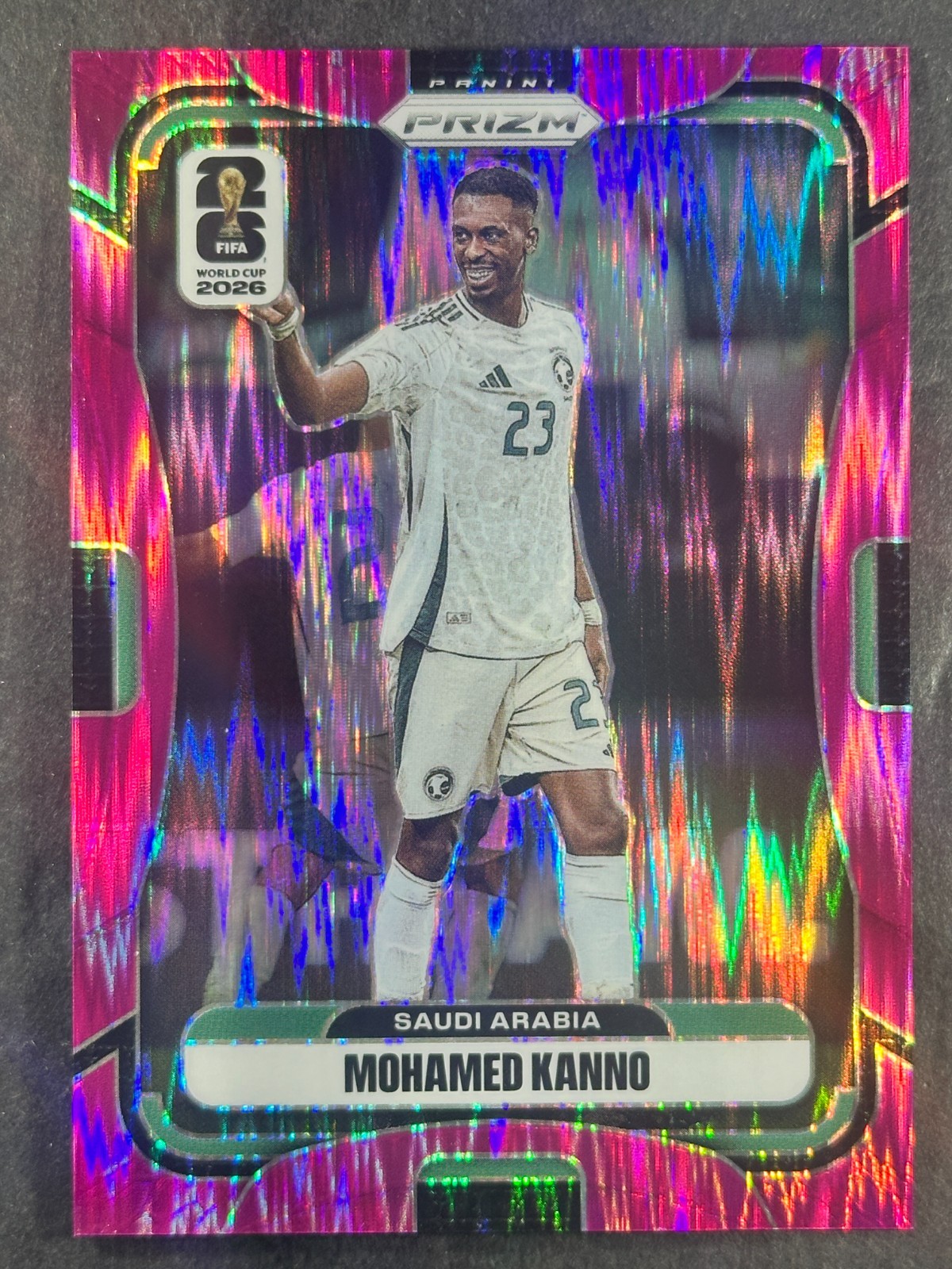 2026 Panini Prizm FIFA World Cup Fuchsia Flash Prizm /195 - Pick A Card