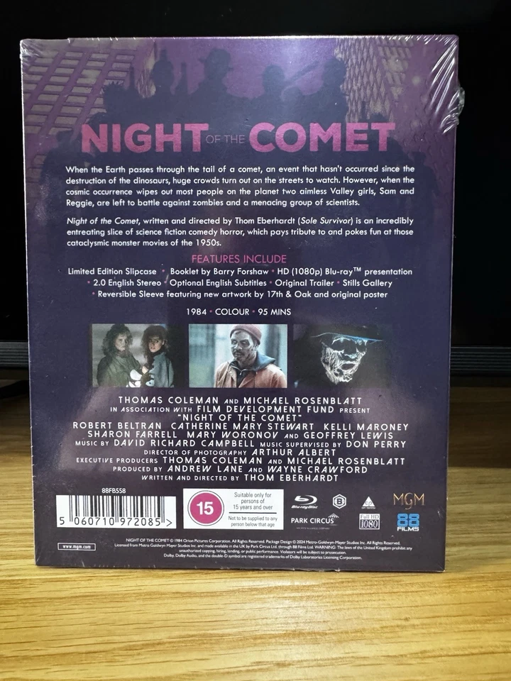 Night of the Comet (1984) 88 Films Blu-ray NEW & SEALED With Slipcase & Poster - Image 2 of 2