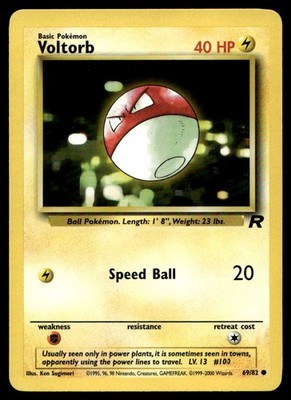 Voltorb [Team Rocket 69/82] Unlimited Common Pokemon TCG