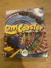 2000 Sim Coaster PC Large box edition Open Box