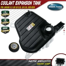 Coolant Expansion Tank w/ Cap Sensor for Jaguar XJ XJR 10-18 3.0L 5.0L C2D36671