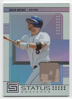 2023 Panini Chronicles Status DAVID WRIGHT #SS-DW Swatches-NY Mets