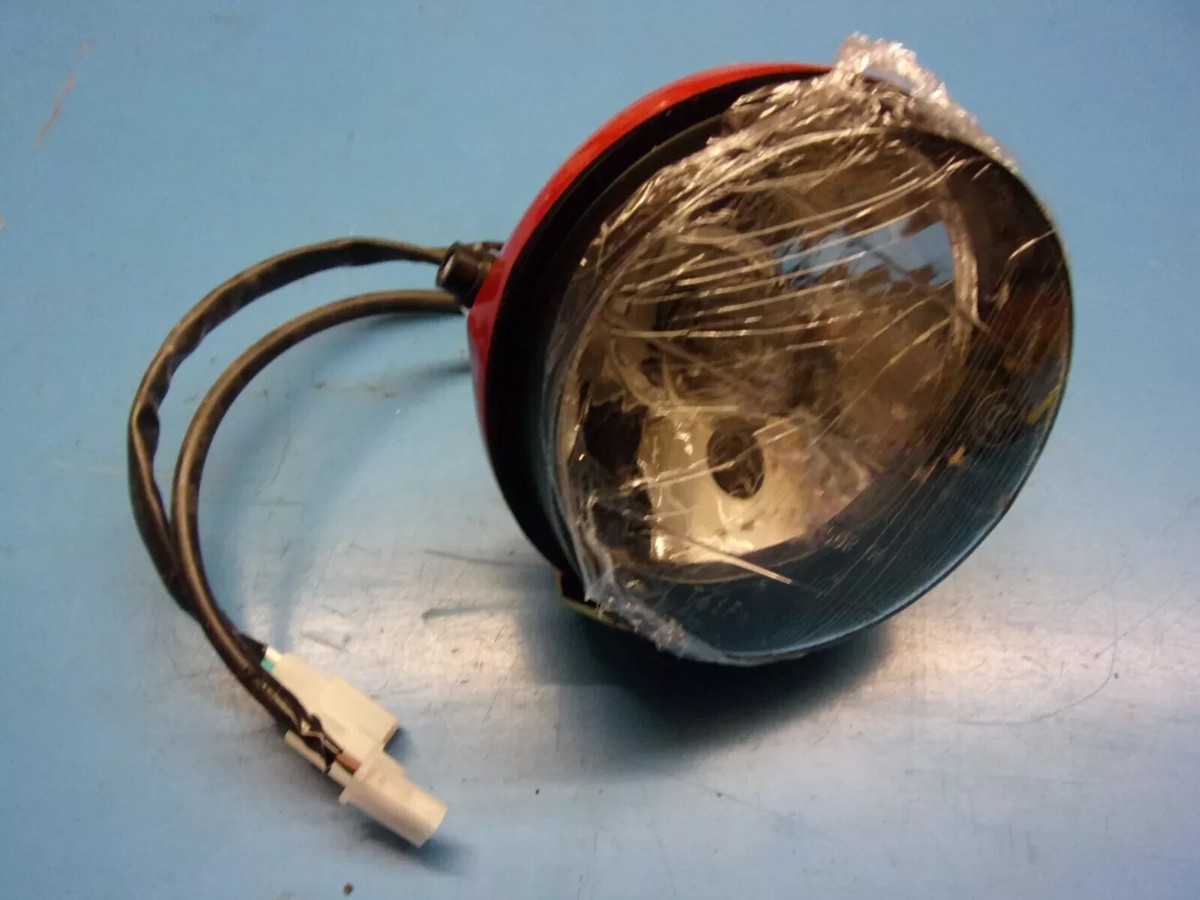 UNIVERSAL 12cm MOTORCYCLE SCOOTER HEADLAMP FRONT LIGHT CAFE RACER