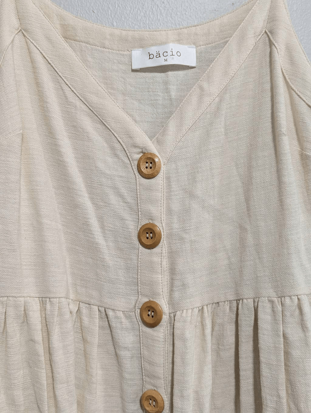 Bacio Button front dress Medium - image 3