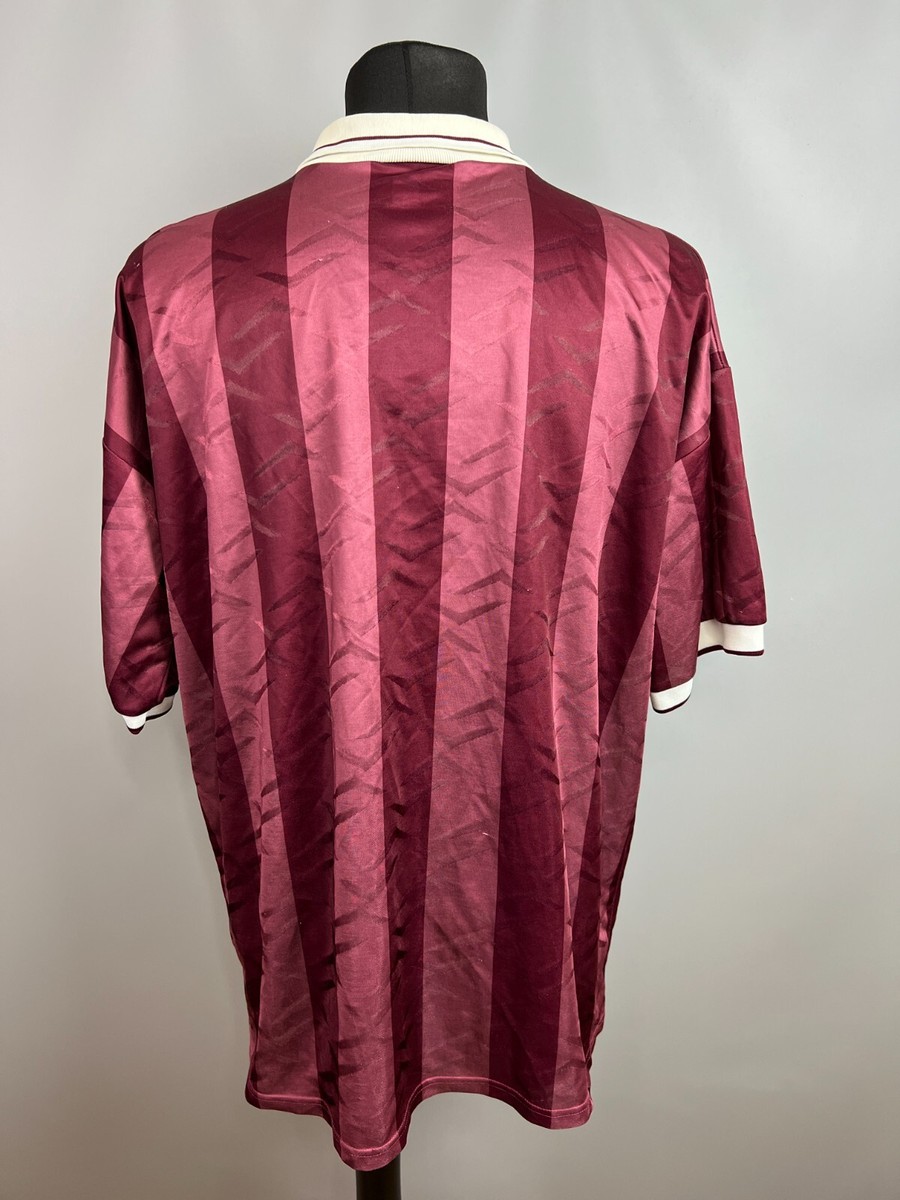 HEART OF MIDLOTHIA 1996 1997 HOME SHIRT FOOTBALL SOCCER HEART OF MIDLOTHIA 1996 1997 HOME SHIRT FOOTBALL SOCCER