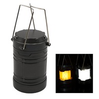 Led Camping Laterne Outdoor Campinglampe 2 Leuchtmodi Hellweiss & Flammenlicht