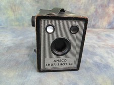 Vintage ANSCO SHUR-SHOT JR. Box Camera