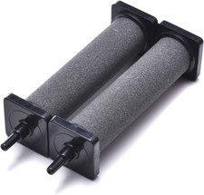 2 Pack Air Stone Cylinder Bubbler for Hydroponic Systems,Aquarium or Fish Tank-