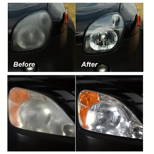 Headlight Cleaner 100g Car Lens Restoration Kit Glass Coating Refurbishment - Picture 9 of 12
