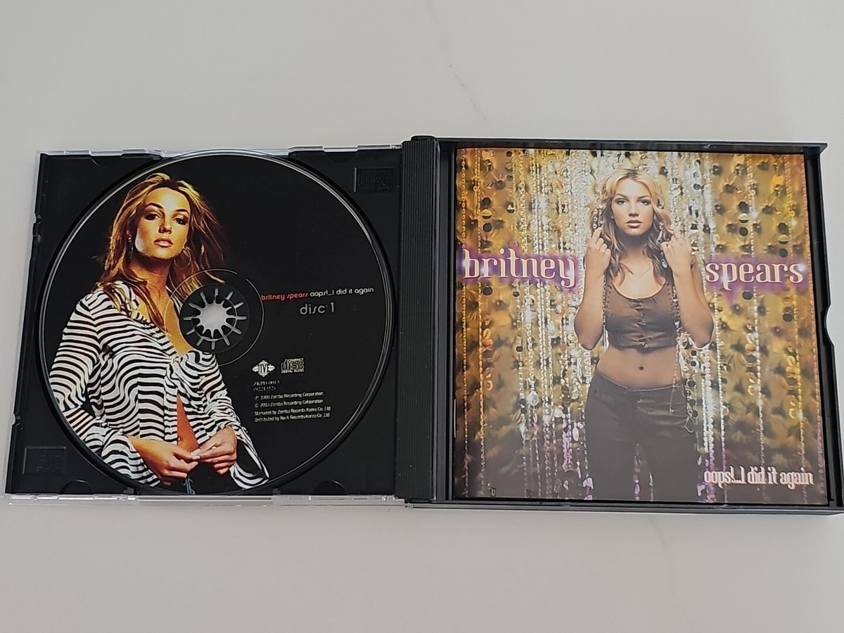 Britney Spears : Oops! I Did It Again (CD+VCD), Mega Rare Korean