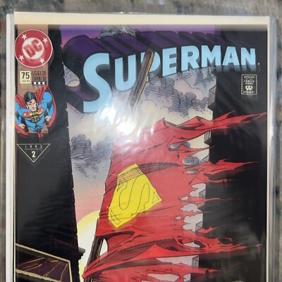 Superman 75 NM (DC Comics, January 1993) 3rd Print | eBay