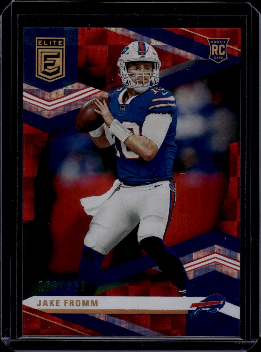 2020 Panini Chronicles #209 Jake Fromm Elite Update Red #/399