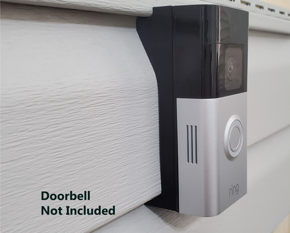Ring Battery Doorbell Plus Dutch Lap Siding Mounting Bracket Wedge