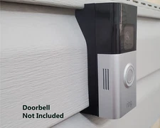 Ring Battery Doorbell Plus Dutch Lap 4.5" Siding Mounting Bracket Wedge