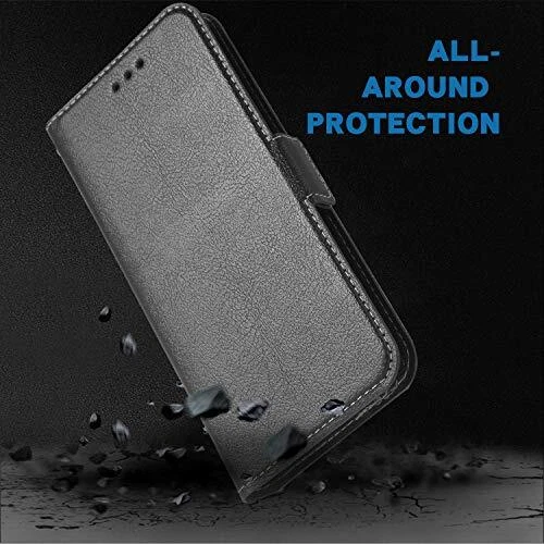 Phone Case for Moto E5/G6 Play/MotoG6 Forge Folio For Moto E5 Black For Moto E5