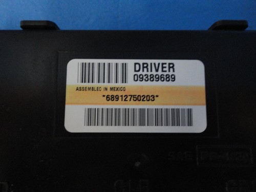 1997-2004 C5 CORVETTE DOOR THEFT CONTROL MODULE LH 09389689 - Photo 2/3
