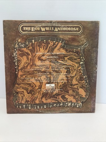 “The Bob Wills Anthology” by Bob Wills (Vinyl 1973) Double Album - Picture 7 of 18