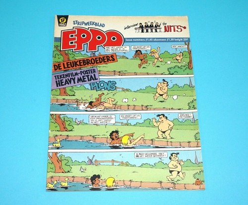 EPPO COMIC MAGAZINE 1982 #17 HEAVY METAL GOLDBERG SPECIAL + POSTER - Bild 4 von 4